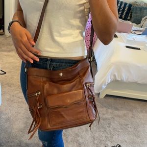 Rebecca Minkoff brown leather bag